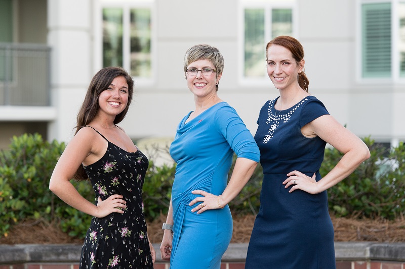 Fisher Creative team members Bailey, Holly and Melissa